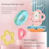 Baby & Infant Puzzle Toy Gift-Children's Electric Elephant Stacking Joy Tumbler Fun Cash Register & Early Education Learning Toy