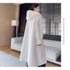 Winter New Warm Jacket Velvet Mink Coat Women's Whole Mink Environmentally Friendly Mink Fur Mid-length Coat