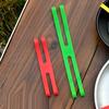 Outdoor Camping Tableware Storage H-Shaped Silicone High Elasticity Elastic Rubber Wrapping Bands Versatile For Outdoor Gear