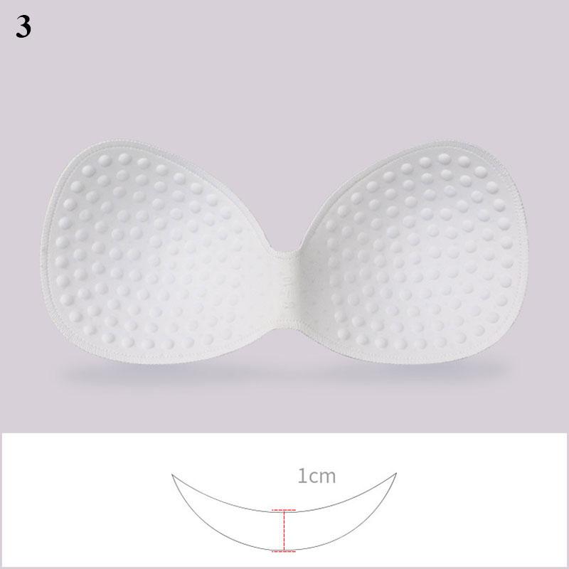 Kadın Mayo Ped Eklentisi Göğüs Sütyen Dolgusu Vücuda Oturan Tasarım Push Up Bikini Pedli Eklentiler Göğüs Görünmez Pedli