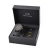 Armani Exchange AX7105 Outer Banks Watch with Travel Tag Gift Set [Men's] [Used]
