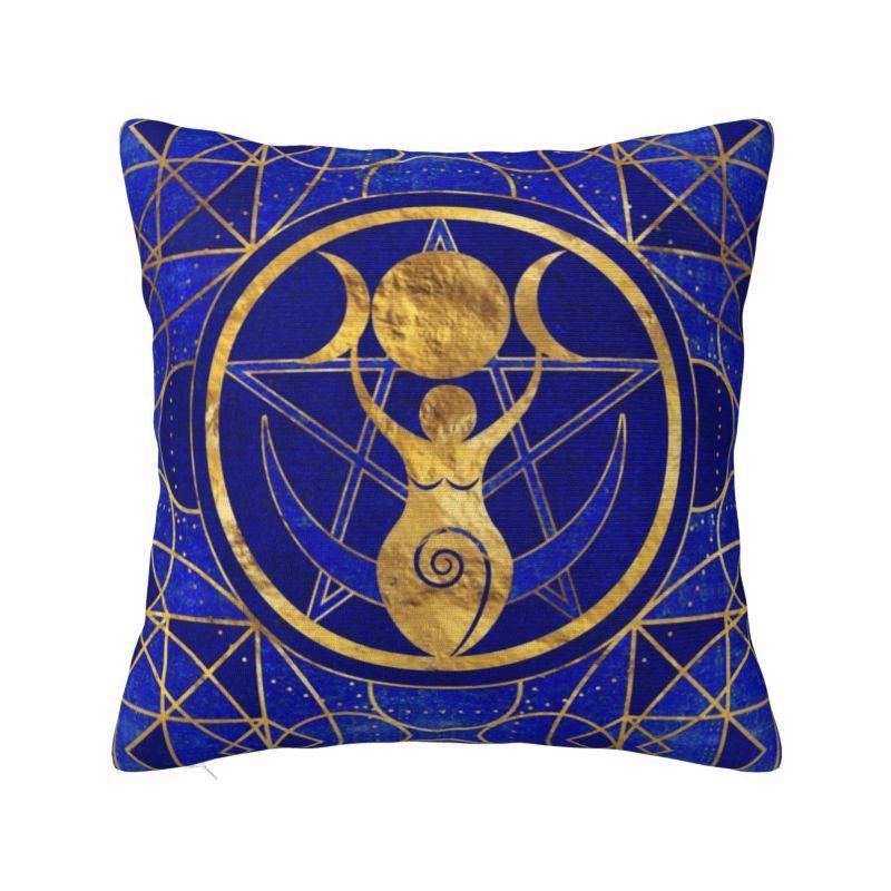 Major Arcana Tarot Astrology Chart Modern Pillow Cover Home Decorative Goth Zodiac Witch Magic Car Cushion