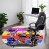 1PC Power Rangers Office Round Rug, Non-slip, Soft and Durable Office Rug for Interior Decoration, Perfect for Office yy250915057