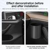 New For Tesla Model 3 Y Highland Juniper 2025 4 Pcs/Set Car Door Cup Holder Special Door Cup Storage Box Rack Car Accessories