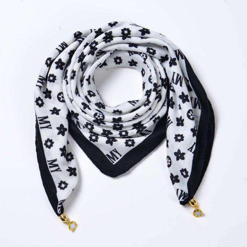 New Women's Multifunctional Versatile Warm Triangle Neck Protection Scarf Premium Velvet Decorative Scarf