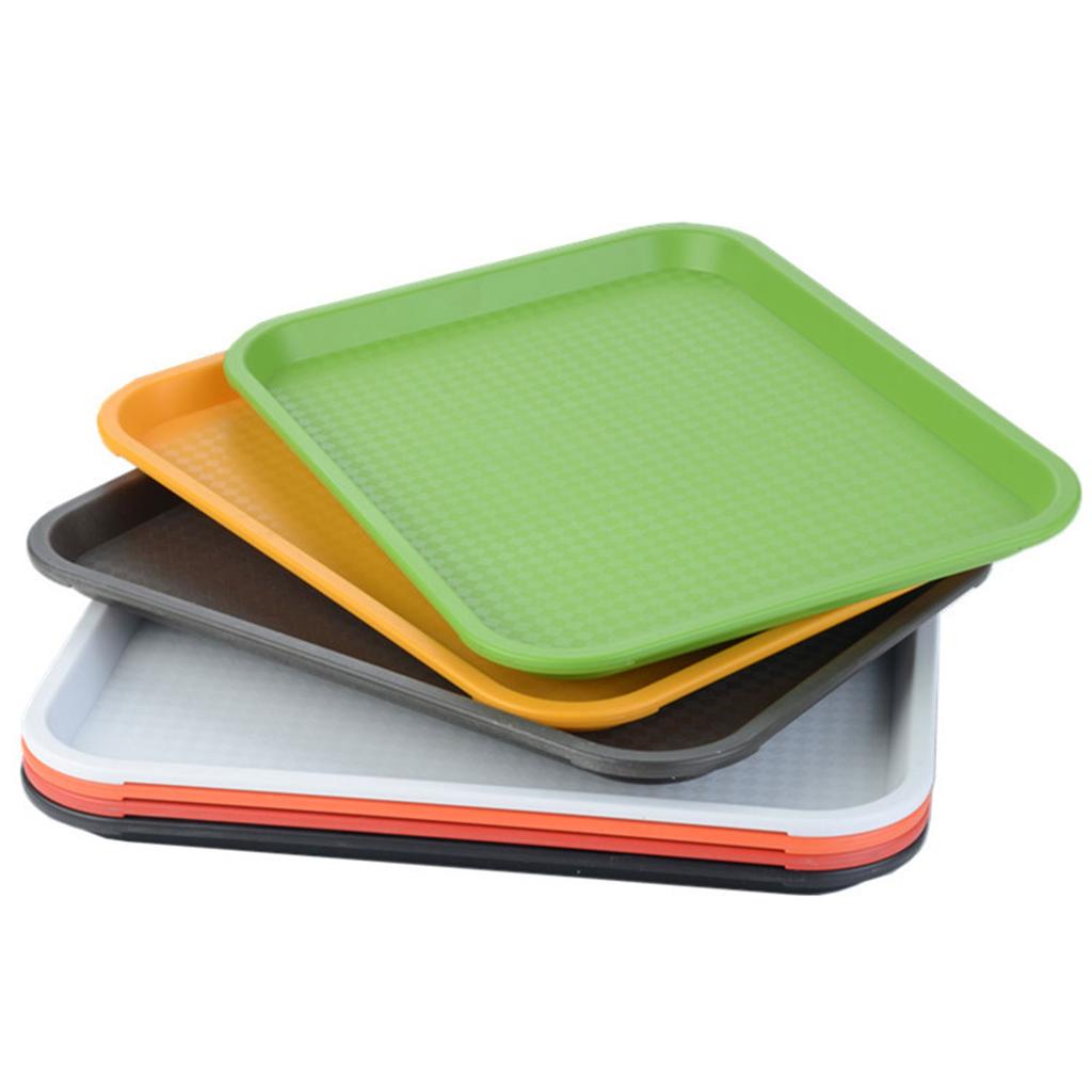 Decorative Tray Sturdy Office Multipurpose Kitchen Tea Snacks Durable Serving Tray Desk Organizer Serving Tray Platter