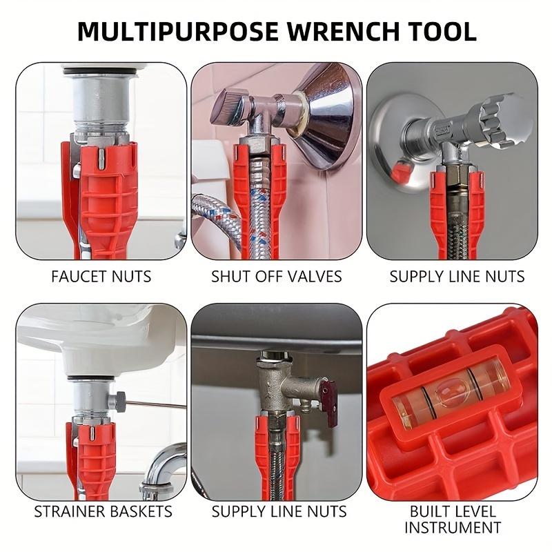 14 In 1 Multifunctional Sink Faucet Repair Wrench - Kitchen And Bathroom Pipe Repair