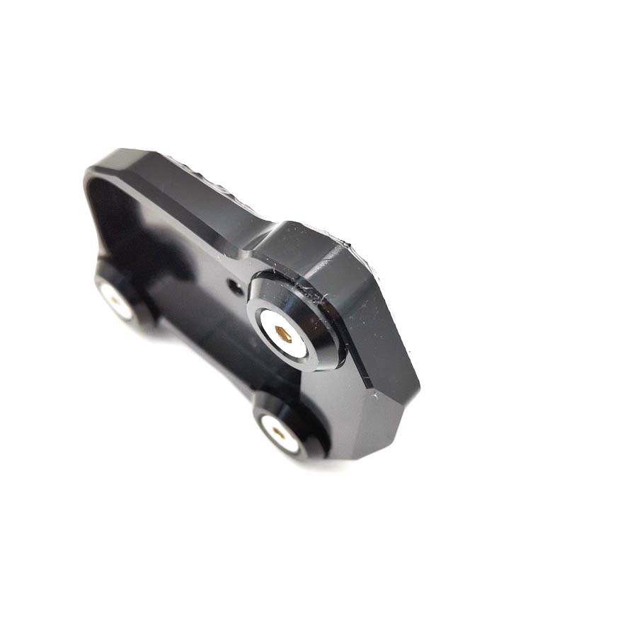 1x Aluminum Alloy Motorcycle Kickstand Extension Pad For Honda CB650F 2017-2018