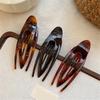Large Hair Claw Clip Not Slip Grip Shatterproof PC Plastic Hairpin Headdress For Sensitive Scalp Gym Work Travel