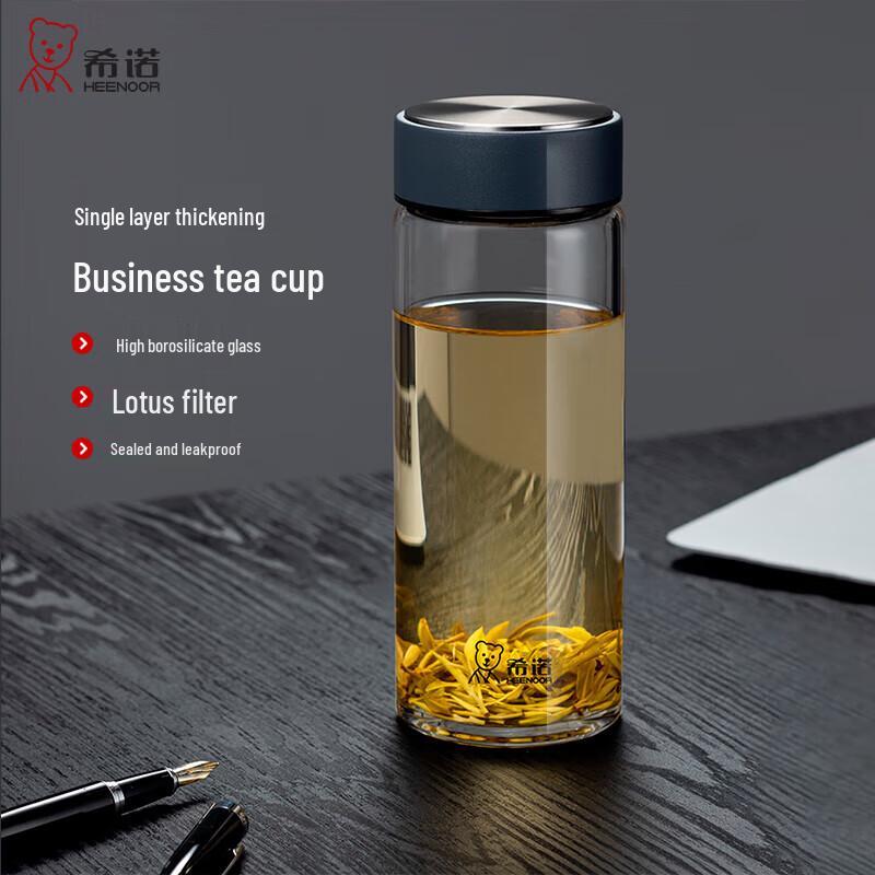 

Heenoor Single-Layer Borosilicate Glass Tea Cup