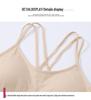 Plus Size Criss-Cross Back Sports Bra for Women - Shockproof, Casual, Fitness, Running, Yoga
