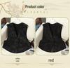 Vintage Chinese Style Short Vest with Jacquard Frog Buttons - Versatile Summer Shawl Outerwear
