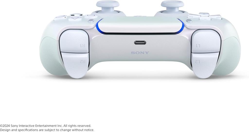 Genuine DualSense Wireless Controller Chroma Pearl with Astro Bot Design Cord Holder (CFI-ZCT1J12)