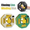 Portable Plastic Winding Reel Wire Storage Reel Closing Line Winding Disk Rolling Line Dish Cable Winding Reel Winding Winch