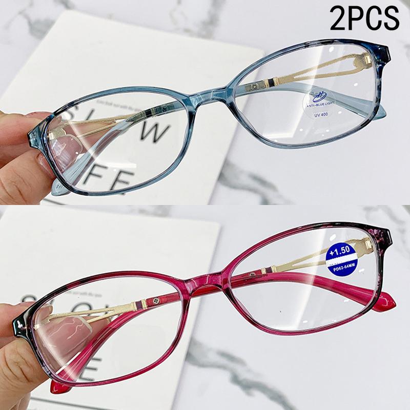2/3PCS New generation anti-blue light progressive glasses for ladies fashionable eyewear 1912