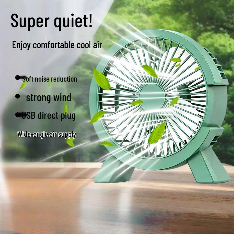 

Compact Silent Desktop Fan for Dorms - Portable, Quiet, Soft Breeze, XC3 Model Pink | Powerful Wind