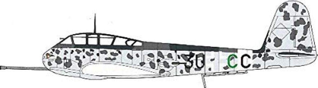 Fine Molds German Air Force Messerschmitt Me410 Plastic Model FL10 1/72 B-1/U4