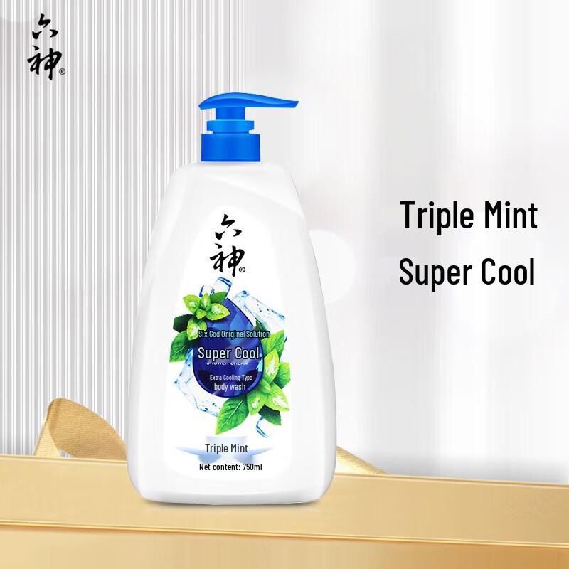 Liushen Cooling Mint Shower Gel