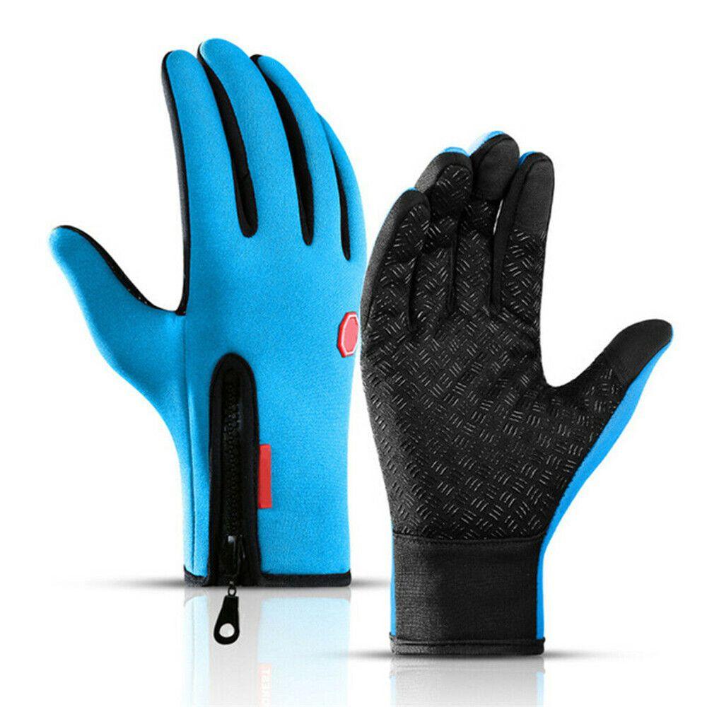 Fashion Thermal Riding Windproof Touch Screen Mitten Warm Gloves Anti-slip Sports Gloves