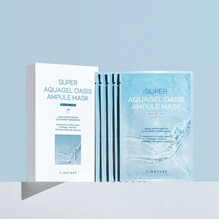 Esnature Super Aqua Gel Oasis Ampoule Mask 5 sheets