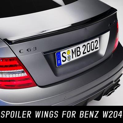 Pour Mercedes-Benz Classe C W204 C180 C200 C220 C260 C300 2007-2014 Aileron Lèvre Queue de Canard Coffre Arrière Ailes Accessoires de Voiture