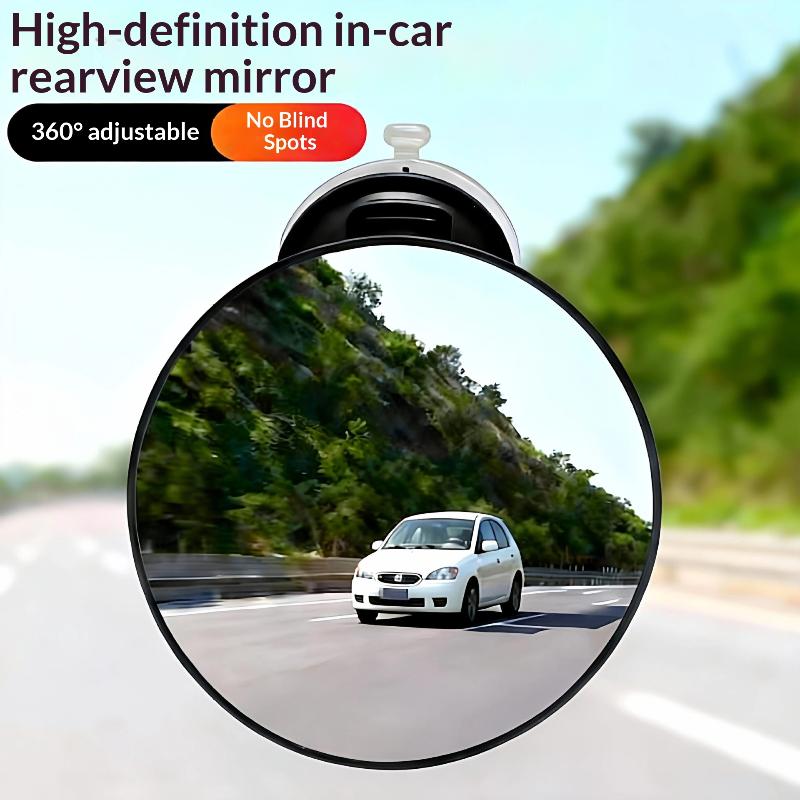 Specchietto Angolo Cieco Regolabile Rotazione a 360 Gradi Specchietto Retrovisore HD per Auto Specchietto di Retromarcia 10,5/12,5/15 cm 1 PZ per Sicurezza del Veicolo
