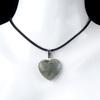 1 Stück Naturstein Herzform Anhänger Kristall Amethyste Heilkristall Halskette Damen Charme Herren Schmuck