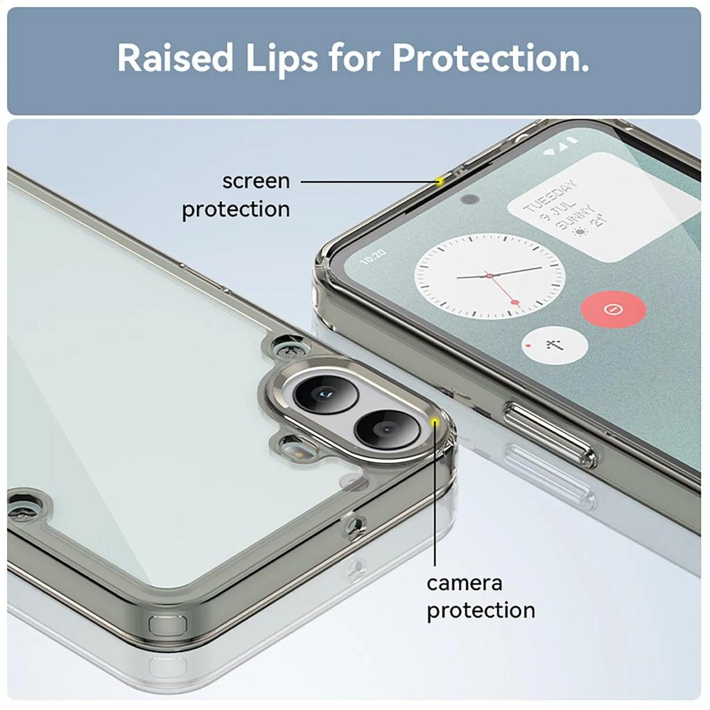 Phone Case For Nothing Cmf Phone 1 , Clear Transparent Phone Case Cover For Nothing Cmf Phone 1