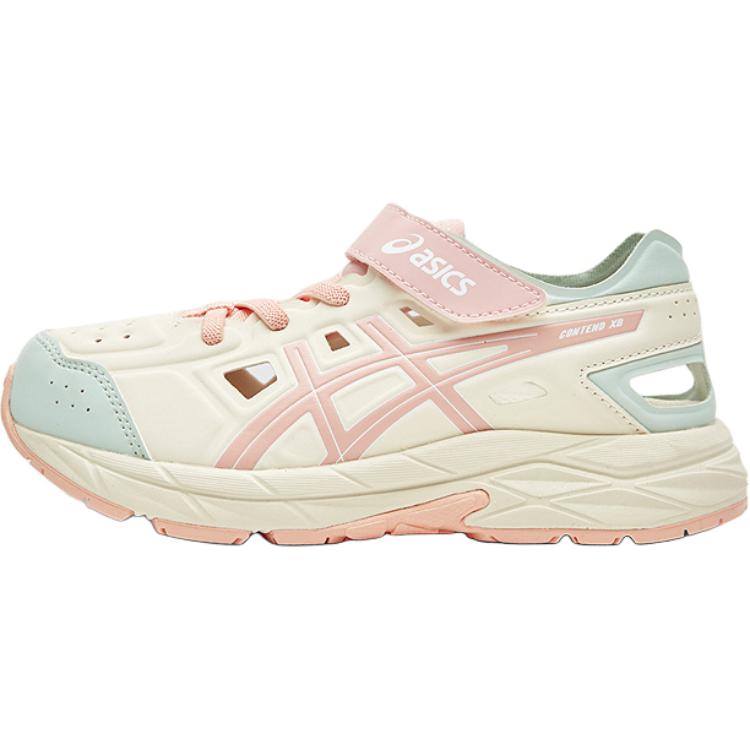 

ASICS CONTEND XBN PS Abrasion Resistant Lightweight Cushioning Breathable Anti Kick Low top Children s Sandals Beige 1014A336-202 38