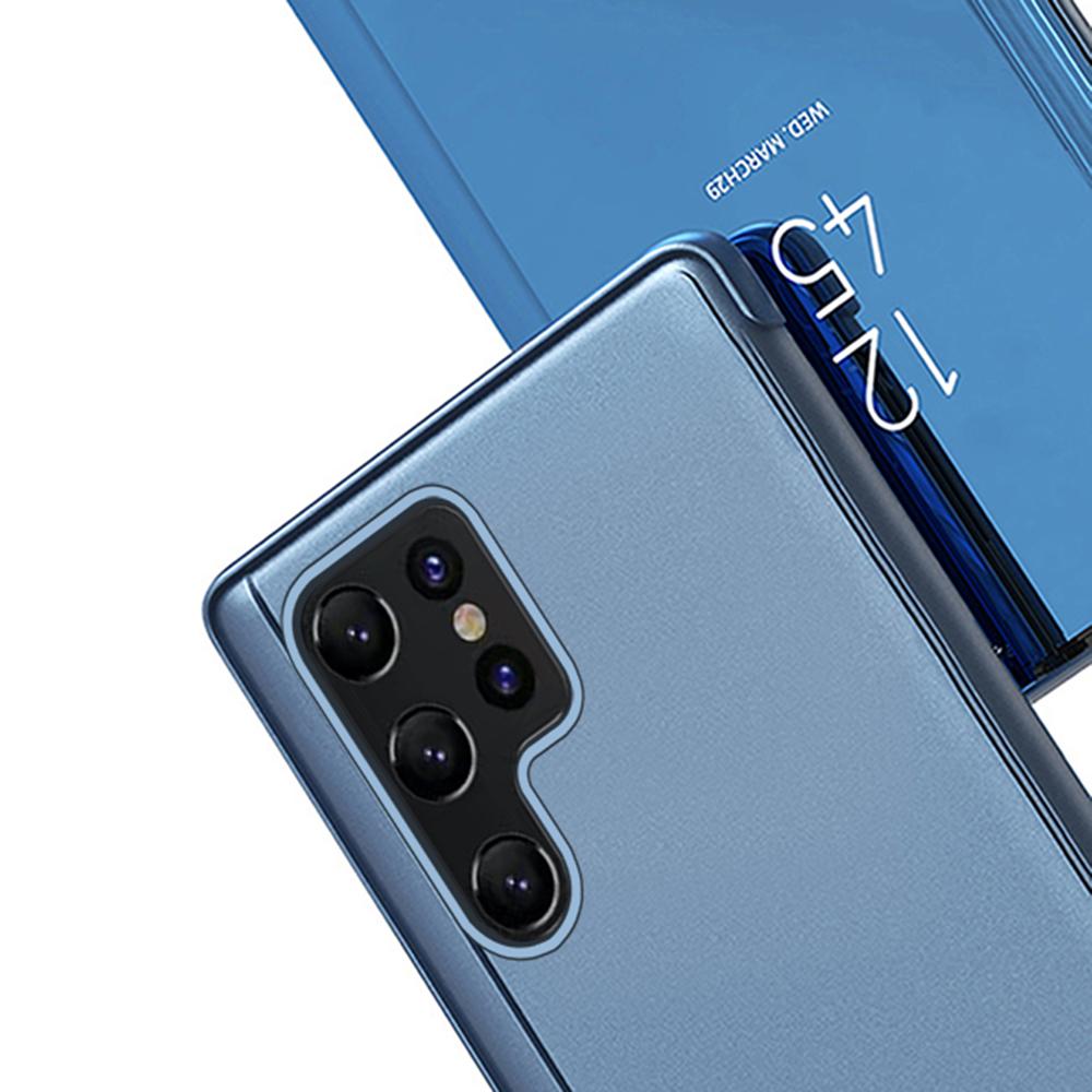 For Samsung Galaxy S25 Ultra Case View Window Stand Leather Flip Phone Cover