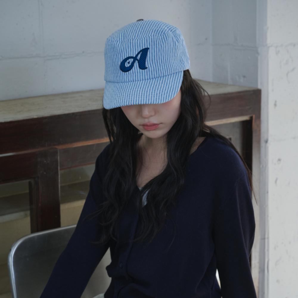 Allincomplete Denim Filbox Cap Argyle Stripe  2 Color 