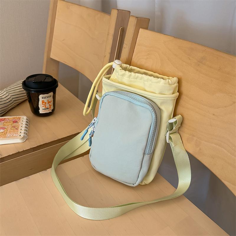 Contrast Color Small Bag Women's Commuter Crossbody Bag Outdoor Sports Shoulder Bag