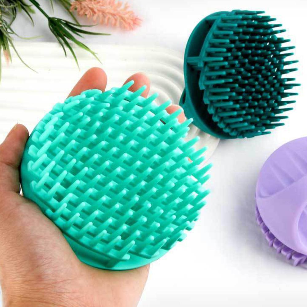 1PC Silicone Massage Comb Shampoo Comb - Suitable for both dry and wet use, gentle and non irritating - Suitable for home massag
