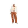 Nike Stand Collar Logo Long Sleeve Jacket Women jackets Beige DO3792-110