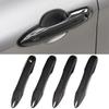 No Adhesive Snap-on Car Door Handle Cover Protector Compatible for Toyota 2018-2020 2021 2022 2023 2024 2025 2026 Camry 2019-2026 Corolla 2019-2022