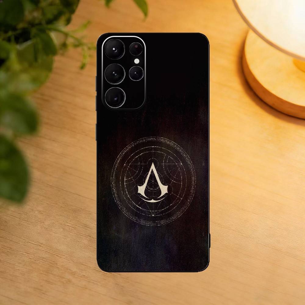 

Чехол для телефона A-AssassinS Game C-Creed для Samsung S25,24,23,22,30,21,10,9,Ultra,Plus,Lite Мягкий черный чехол Samsung S21plus