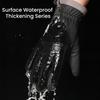 Yousheng 1 Paar Winterhandschuhe mit verstellbaren Kordelzugbündchen Wasserdicht Winddicht Wärmespeicherung Feuchtigkeitstransport Touchscreen Anti-Rutsch-Handfläche Outdoor