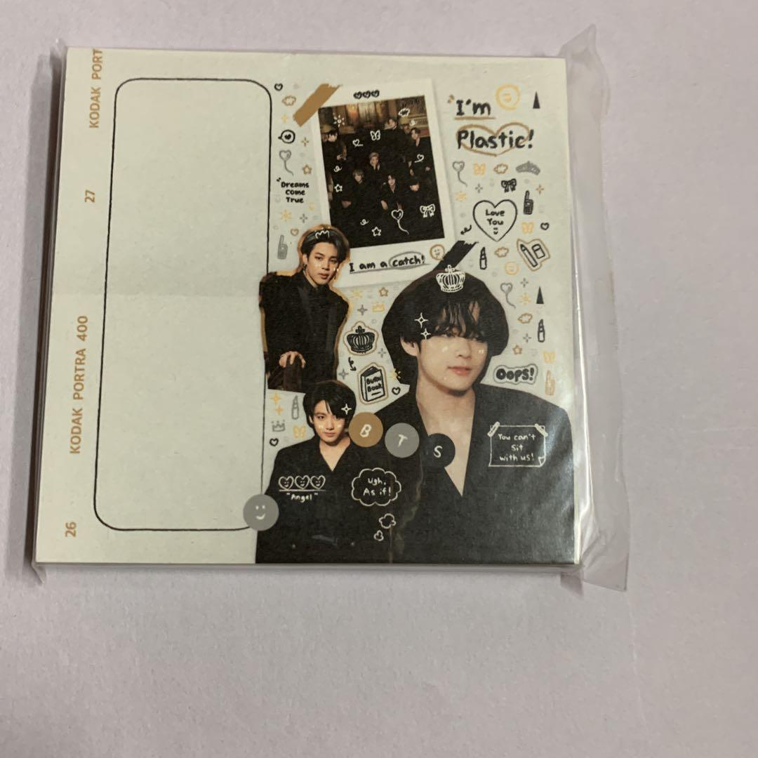 

[USED] BTS Unit Small Notepad, 50 Sheets per Book, Korean Producer, Goods