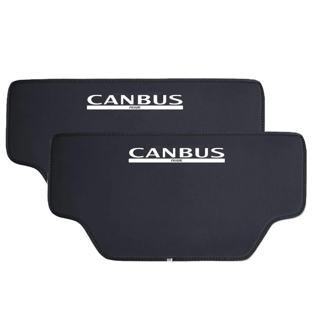 

САВАКАКИ Защита спинки сиденья от пинков из кожи, Защитники, Предотвращение, Логотип для Daihatsu Move Canvas, (LA800S, LA810S, LA850S, LA860S) чёрный