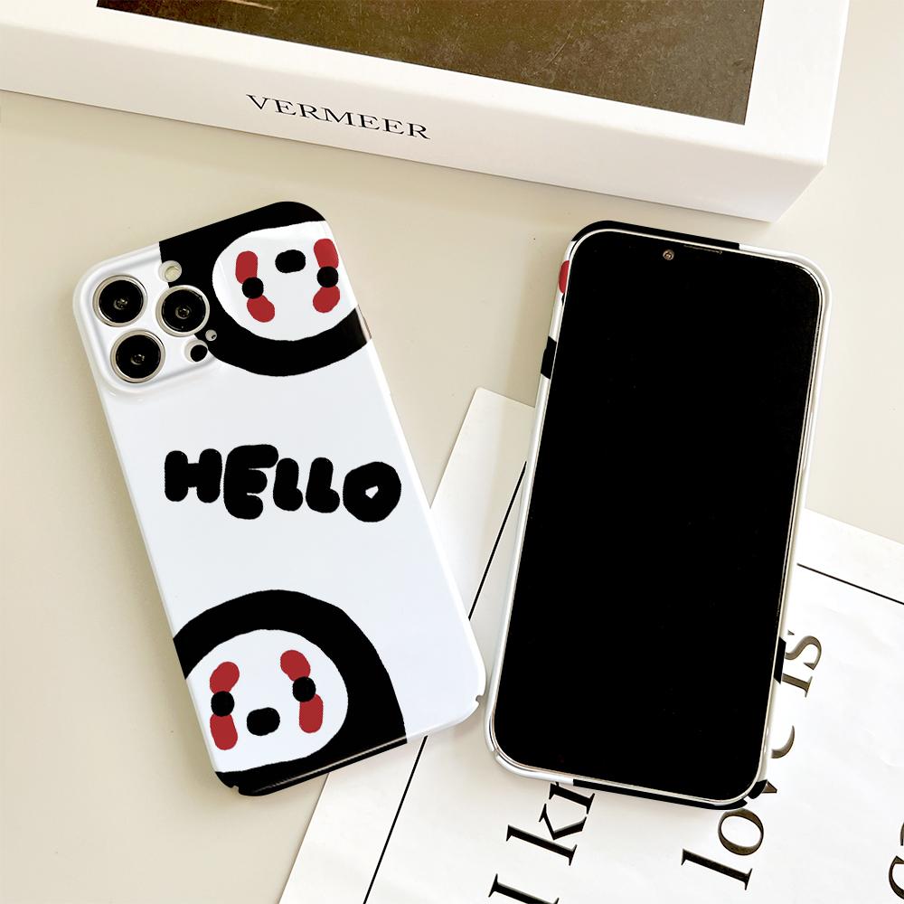 All-inclusive Film Phone Case Cartoon Fashion Design Hard Shell Full Cover Camera Protection Case for iPhone Samsung Xiaomi Poco Redmi Huawei Honor
