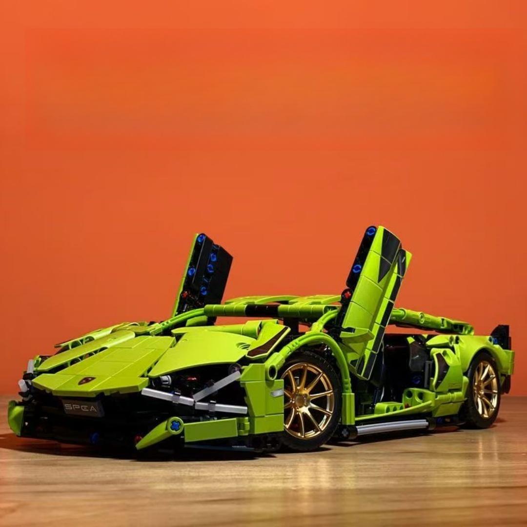 

Технические гоночные спортивные модели автомобилей Строительные блоки Городские механические скоростные гоночные автомобили Суперкары Кирпичные головоломки Игрушки для детей и взрослых Подарки на день рождения