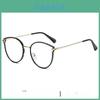 Cat Eye Frame Blue Light Glasses With Resin Lenses For Fashionable Women