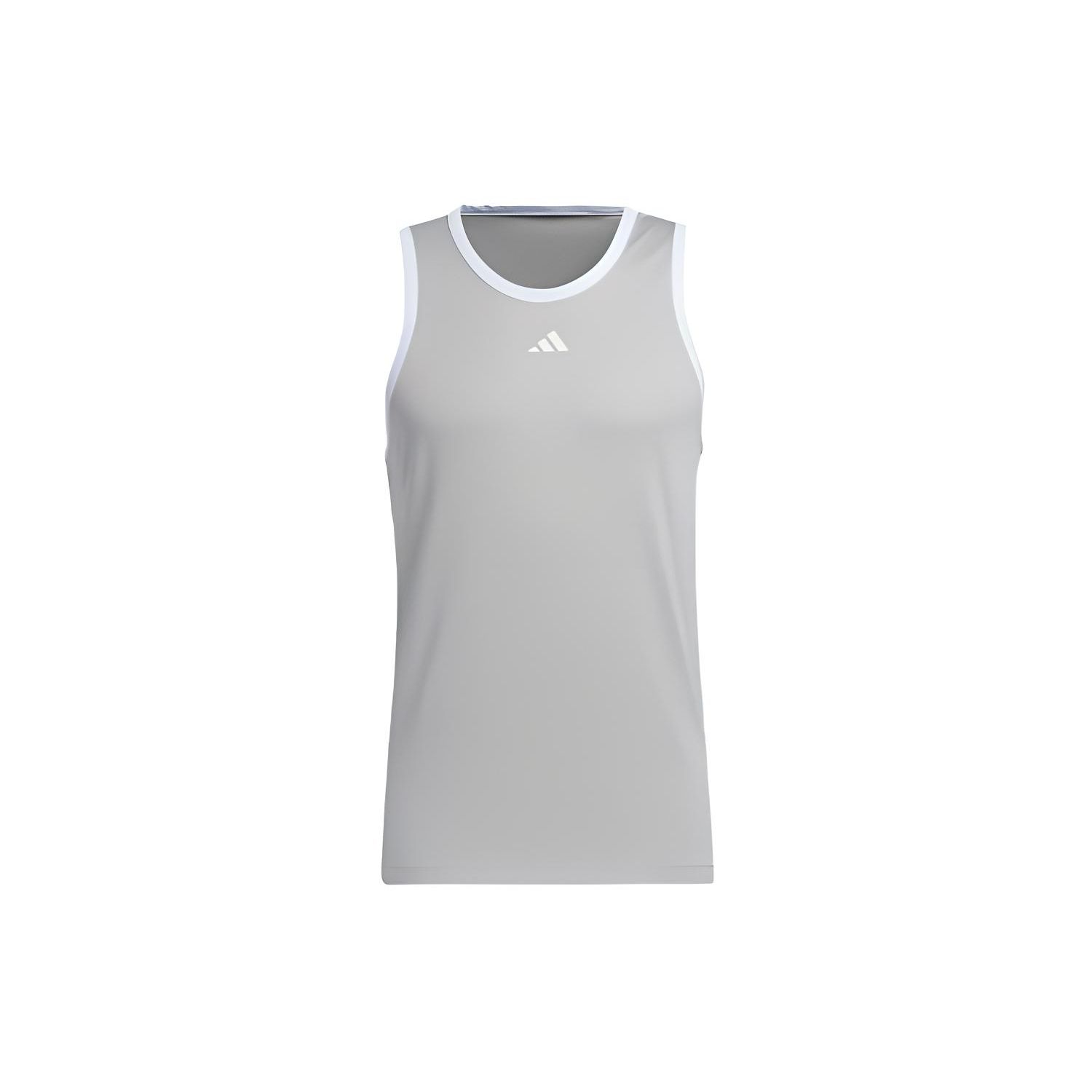 

Adidas Legends Basketball 3-Stripes Tank Top Logo Men Tops Gray IC2459 L