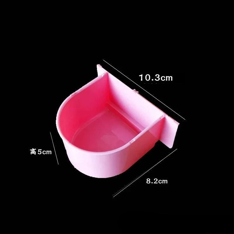 Trough Feeder Food Macaws Finches Canary Water Birdcage Cage Cup Parrot Feeding Bird Food Boxes Food Bowl Boxes Bird Budgerigar