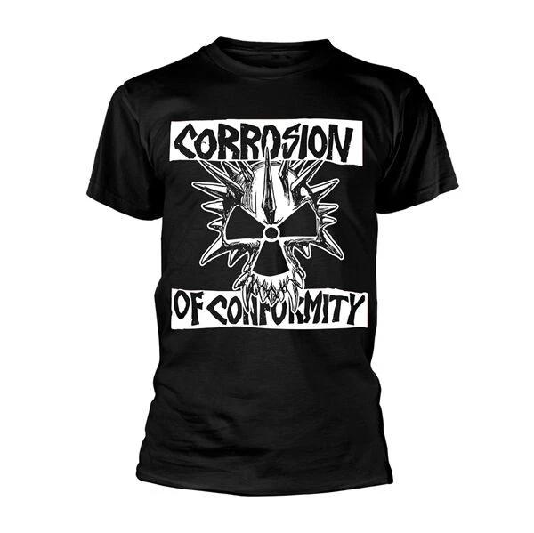 Corrosion of Conformity Skull Logo T-Shirt Official Metal Band Punk Rock S-3XL 3XL