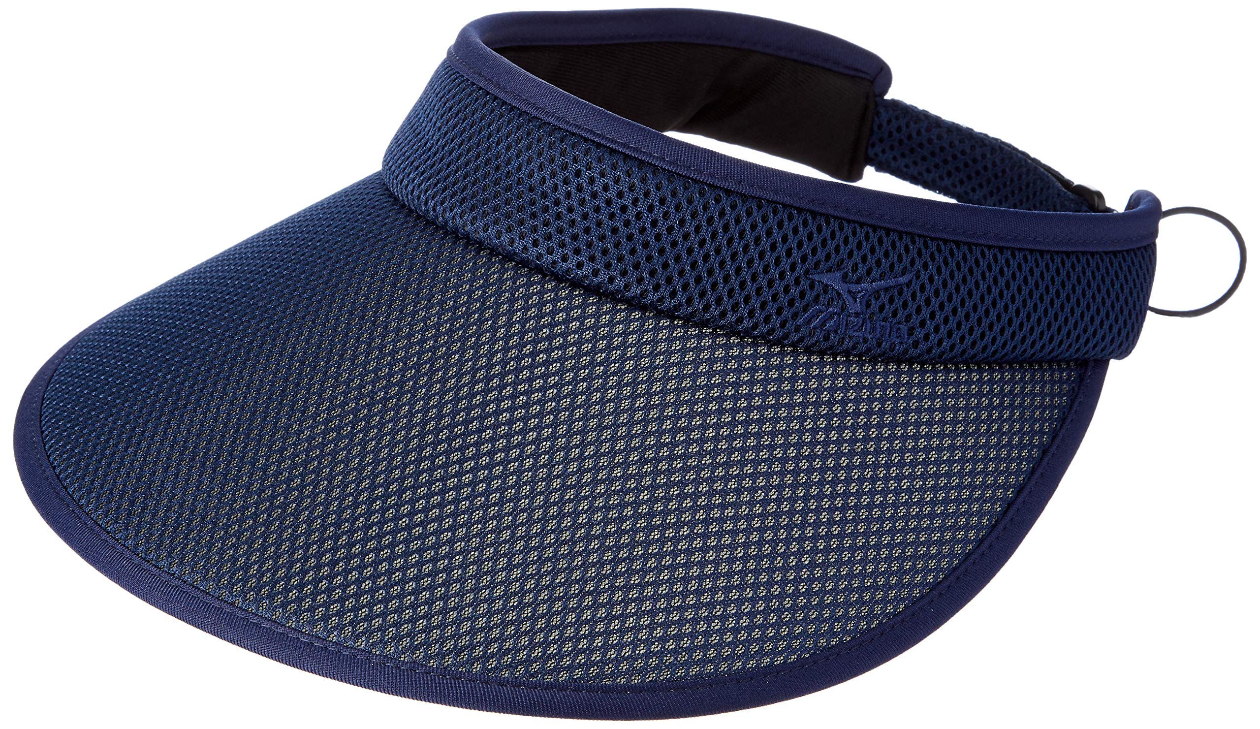 

Mizuno Lifestyle Apparel UV Swirling Sun Visor C2JW0352 Navy Free Size Women s