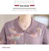 Women's Autumn Knitted Printed Lapel T-Shirt - Long-Sleeved, Loose, Fashionable, Versatile for Middle-Aged and Elderly