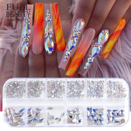 

Excellent Nail Decoration Nails Ornaments Irregular Shape Plastic Decorative