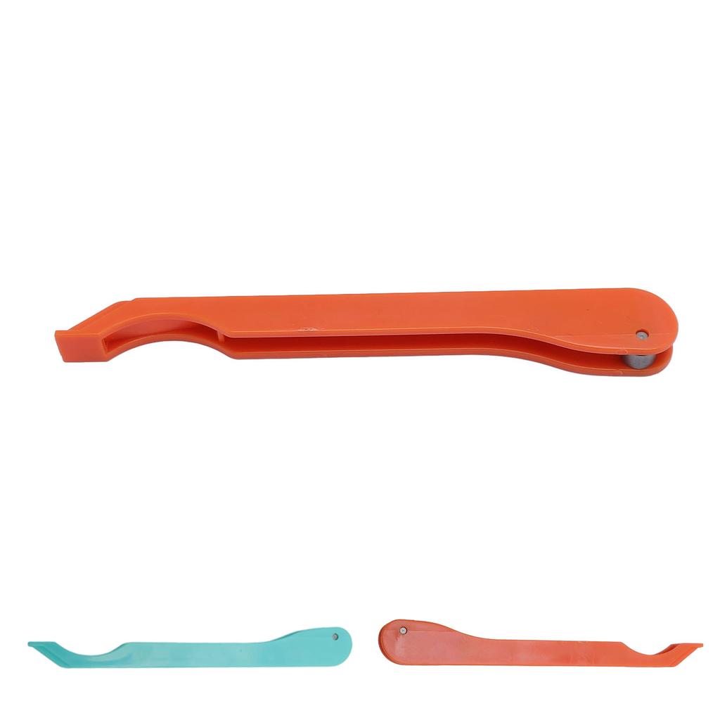 Stained Glass Copper Foiling Tool Glossy Secure Grip Plastic Robust Stained Glass Hand Foiler with Ergonomic Handle for Project
