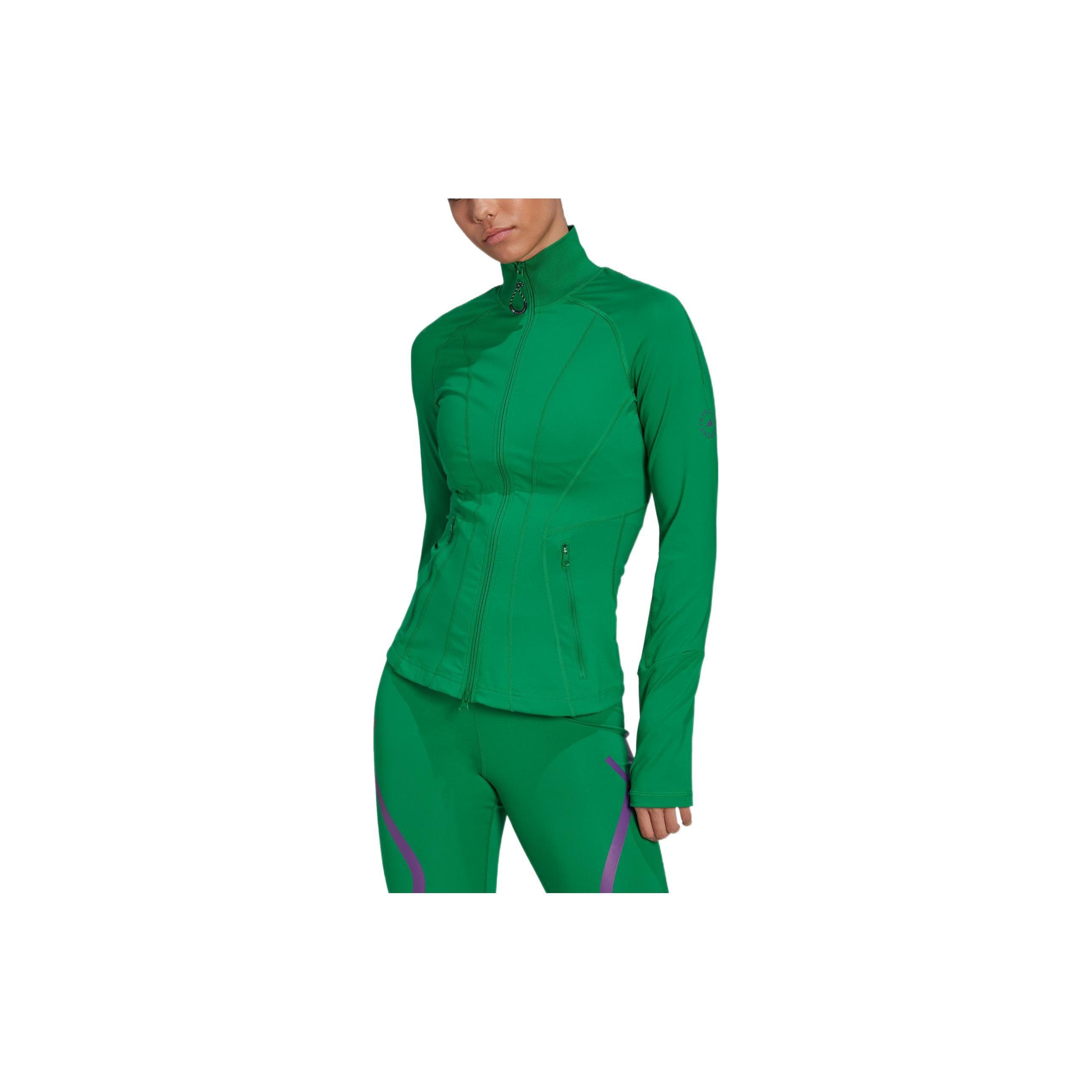 adidas by Stella McCartney Women s TruePurpose Training Jacket Green HI6154 XS